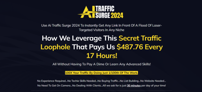 Ai Traffic Surge 2024 Review Home Page